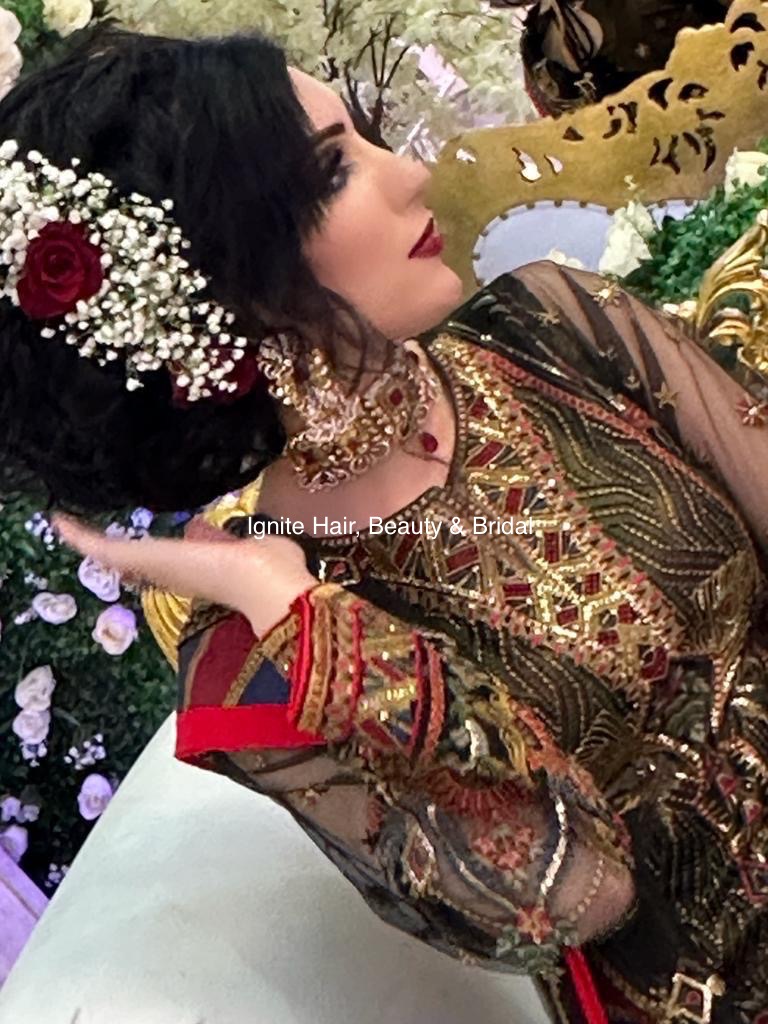 Full Asian English Bridal Walima Hair & Makeup Package from Only £350 | Book us for Parties, Proms, Graduations, Weddings , Mehndi, Sangeet, Nikkah, Nikah, Walima & other occasions. Manchester, Leeds, Bradford, Keighley, Pudsey, Shipley, Harrogate, Batley, Huddersfield, Oldham, York, and many other areas. Pakistani, Indian, Sikh, Hindu Ignite beauty